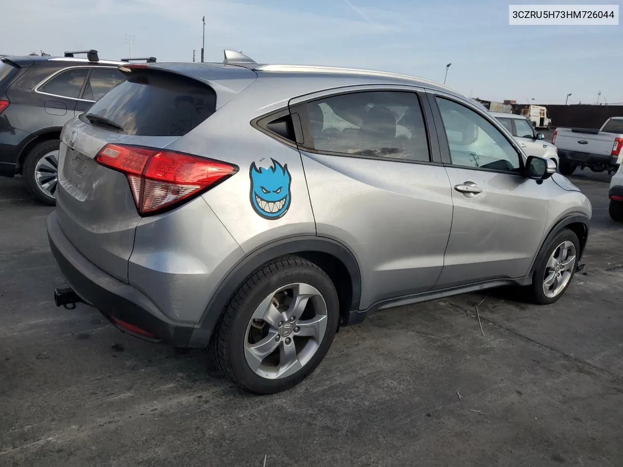 2017 Honda Hr-V Exl VIN: 3CZRU5H73HM726044 Lot: 76502974