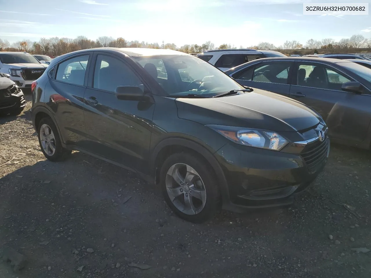 3CZRU6H32HG700682 2017 Honda Hr-V Lx