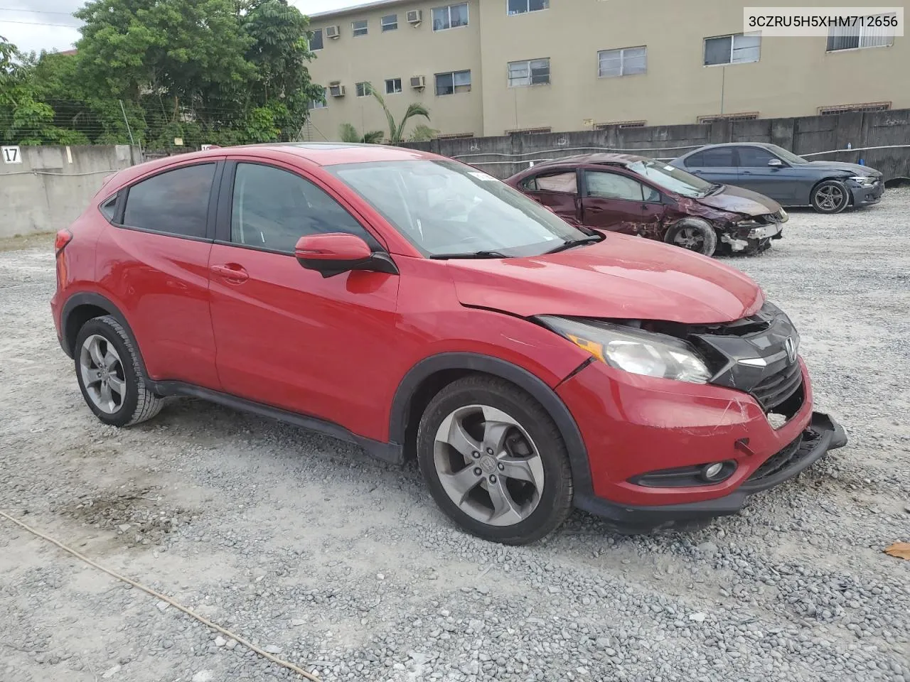 3CZRU5H5XHM712656 2017 Honda Hr-V Ex