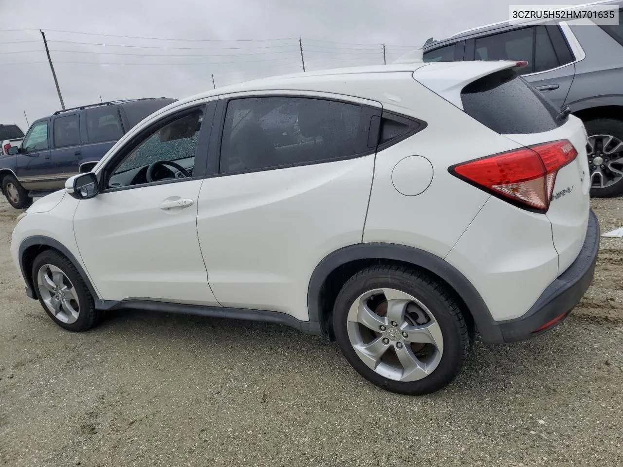 2017 Honda Hr-V Ex VIN: 3CZRU5H52HM701635 Lot: 76847254