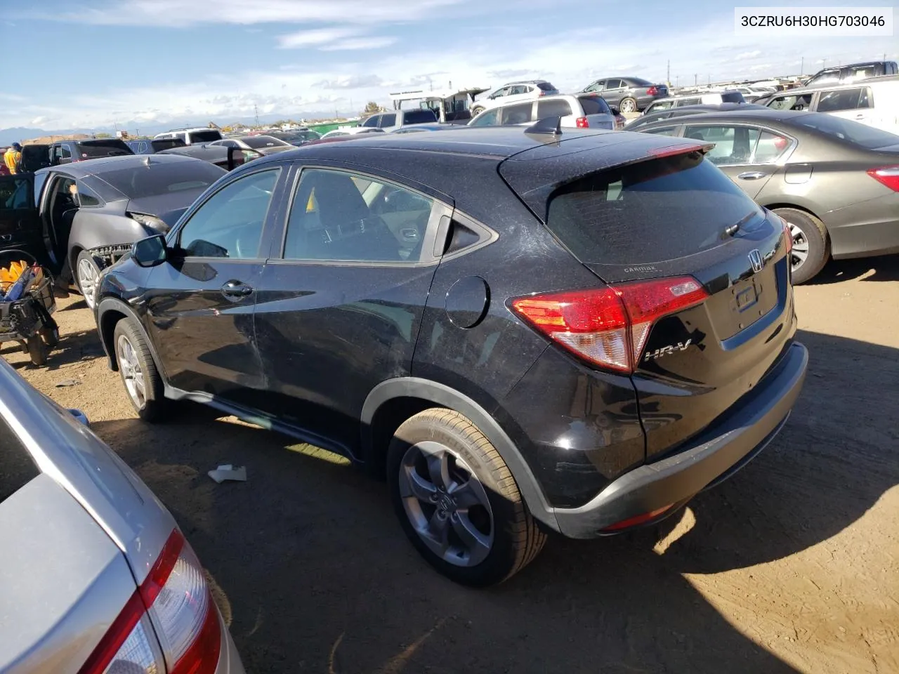 2017 Honda Hr-V Lx VIN: 3CZRU6H30HG703046 Lot: 77397104