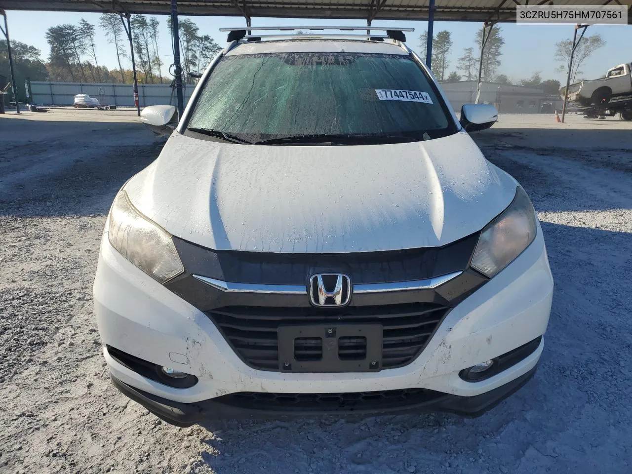 2017 Honda Hr-V Exl VIN: 3CZRU5H75HM707561 Lot: 77447544