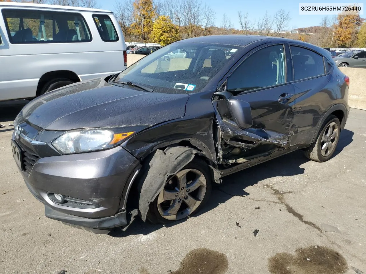 2017 Honda Hr-V Ex VIN: 3CZRU6H55HM726440 Lot: 77468524