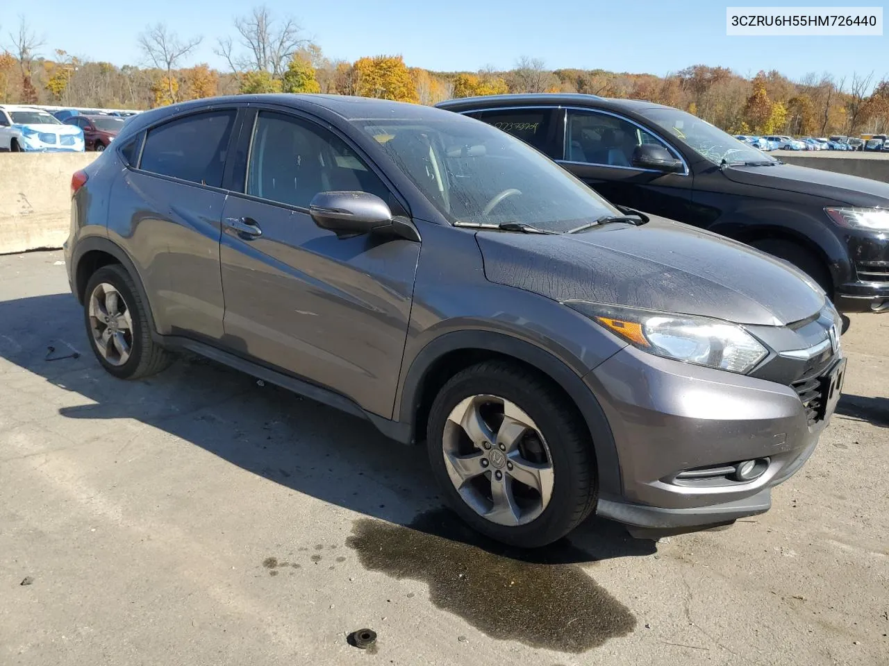 2017 Honda Hr-V Ex VIN: 3CZRU6H55HM726440 Lot: 77468524