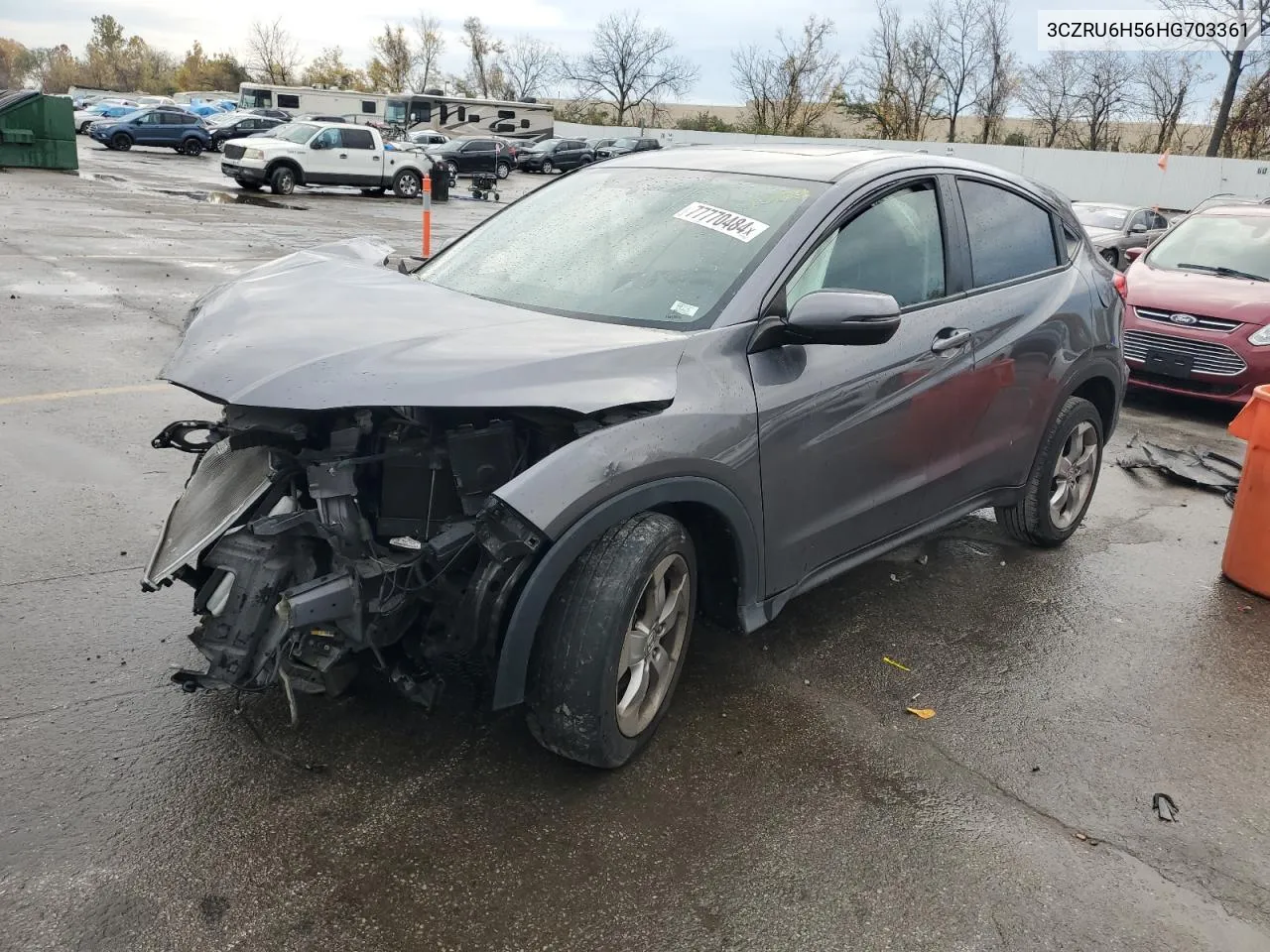 3CZRU6H56HG703361 2017 Honda Hr-V Ex