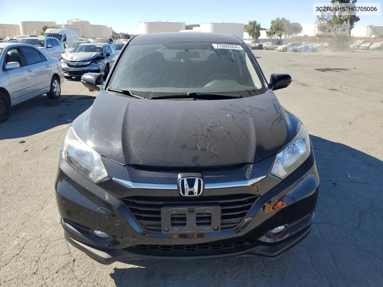 2017 Honda Hr-V Ex VIN: 3CZRU6H57HG705006 Lot: 77892654