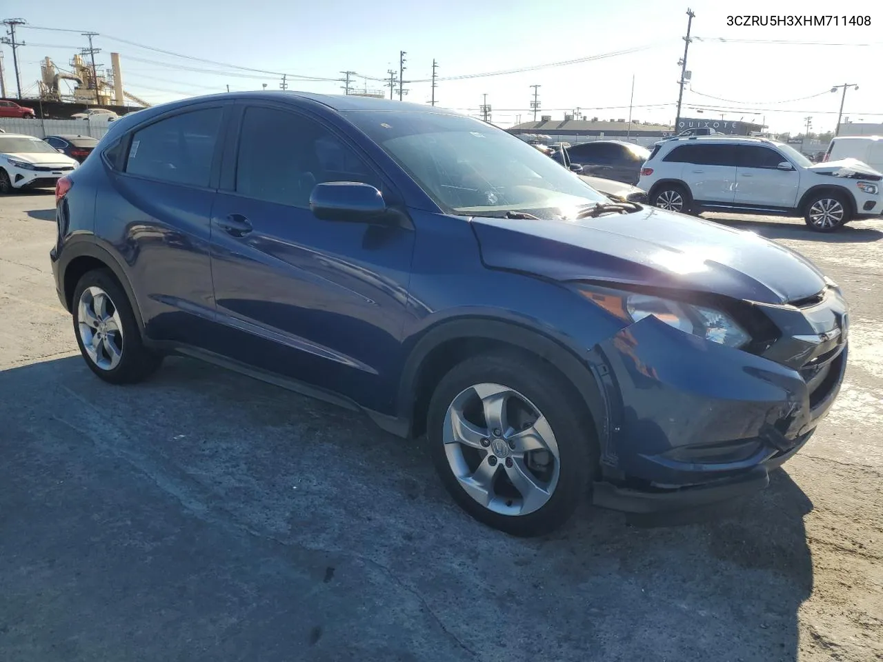 2017 Honda Hr-V Lx VIN: 3CZRU5H3XHM711408 Lot: 78063804