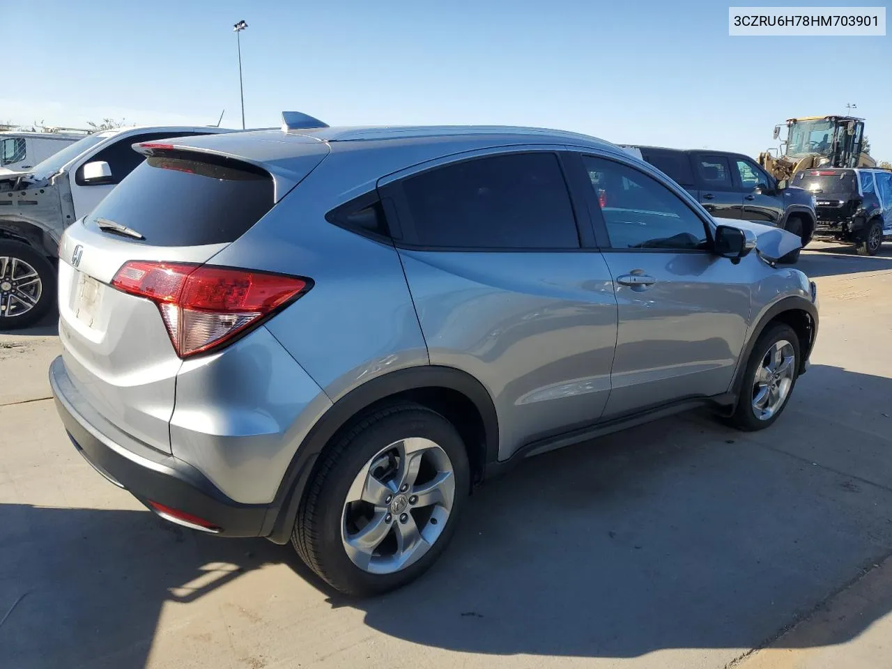 2017 Honda Hr-V Exl VIN: 3CZRU6H78HM703901 Lot: 78313194