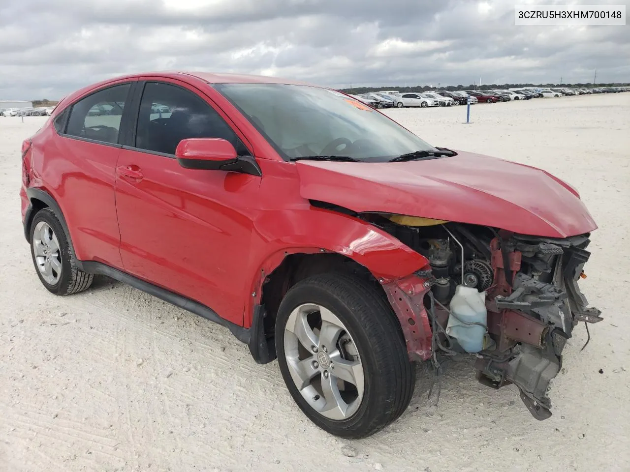 2017 Honda Hr-V Lx VIN: 3CZRU5H3XHM700148 Lot: 78319454