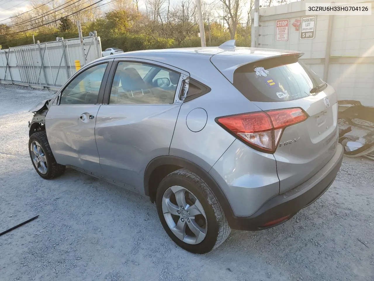 2017 Honda Hr-V Lx VIN: 3CZRU6H33HG704126 Lot: 79219084