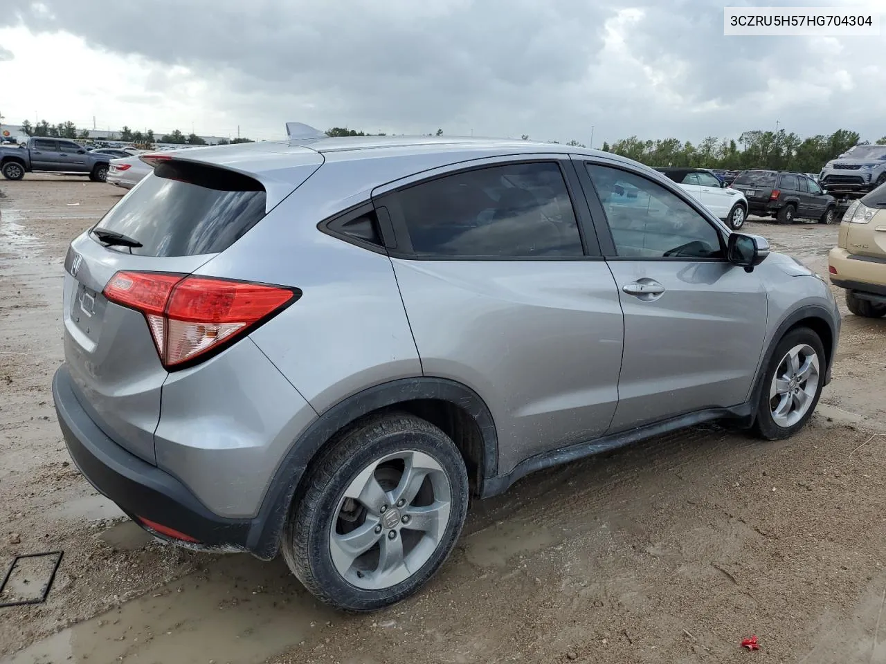 2017 Honda Hr-V Ex VIN: 3CZRU5H57HG704304 Lot: 79360074