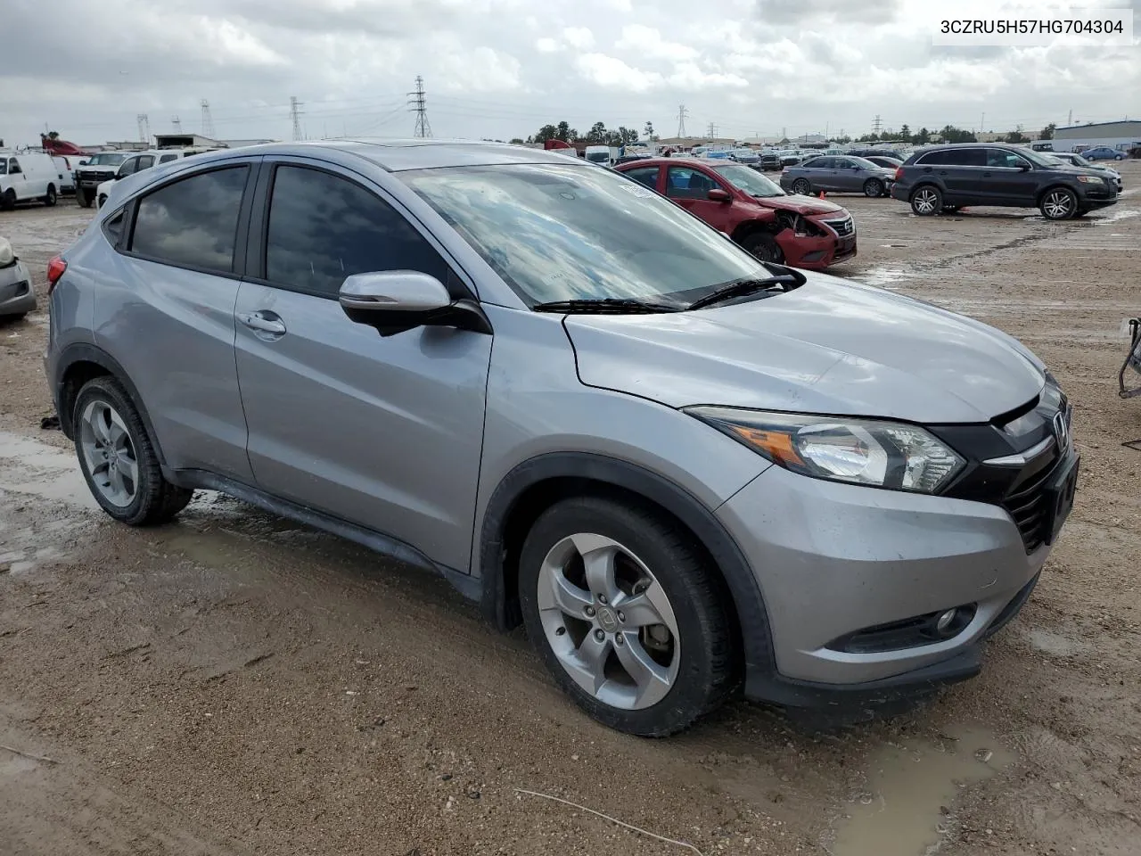 2017 Honda Hr-V Ex VIN: 3CZRU5H57HG704304 Lot: 79360074