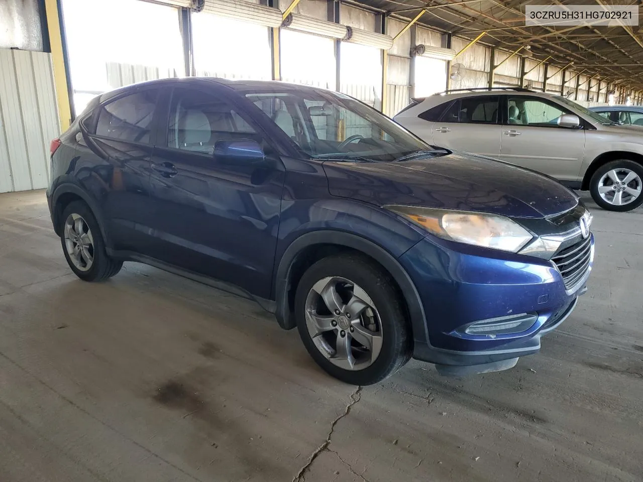 2017 Honda Hr-V Lx VIN: 3CZRU5H31HG702921 Lot: 80271114