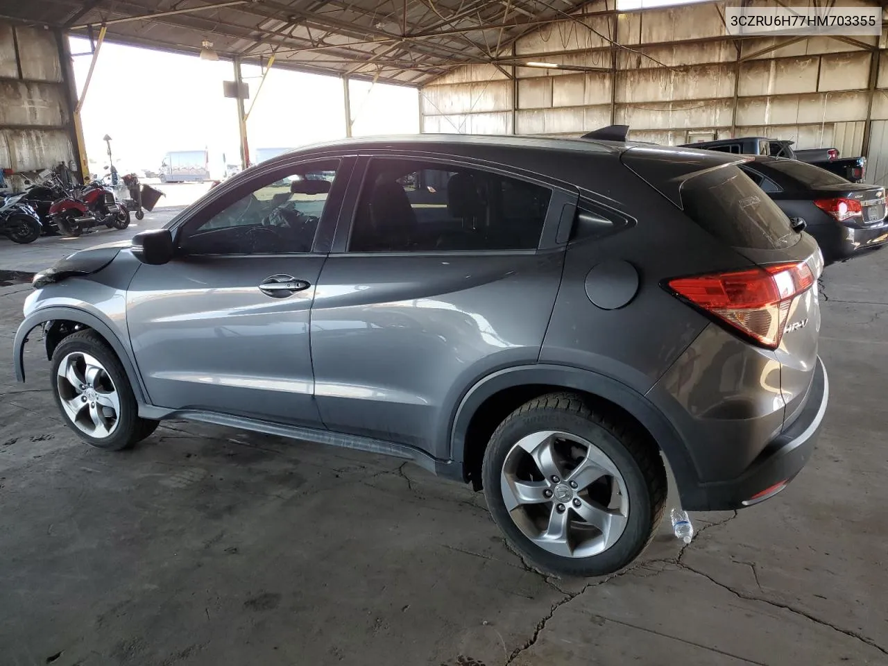 2017 Honda Hr-V Exl VIN: 3CZRU6H77HM703355 Lot: 80385514