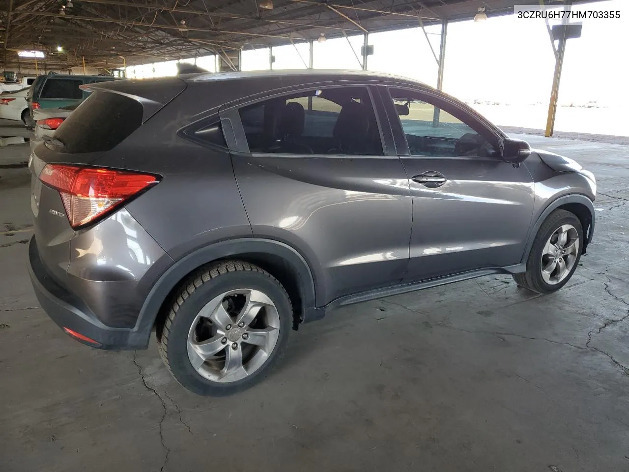 2017 Honda Hr-V Exl VIN: 3CZRU6H77HM703355 Lot: 80385514