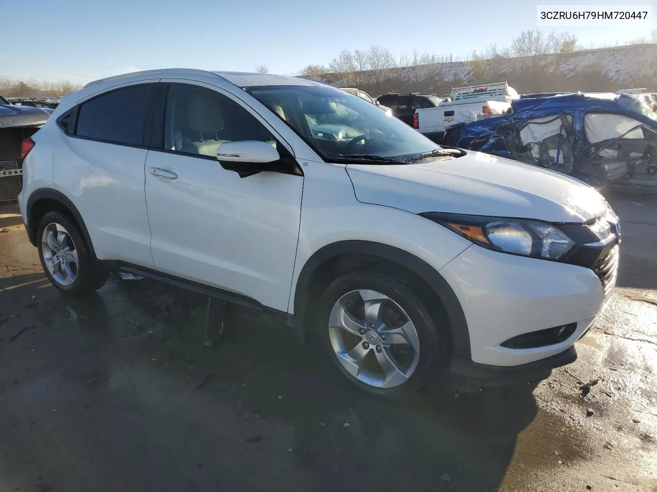 2017 Honda Hr-V Exl VIN: 3CZRU6H79HM720447 Lot: 80533964