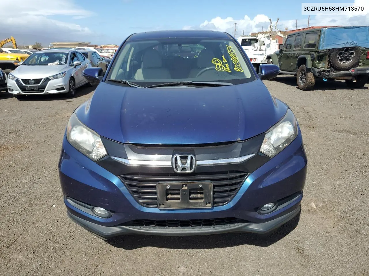 2017 Honda Hr-V Ex VIN: 3CZRU6H58HM713570 Lot: 80588854