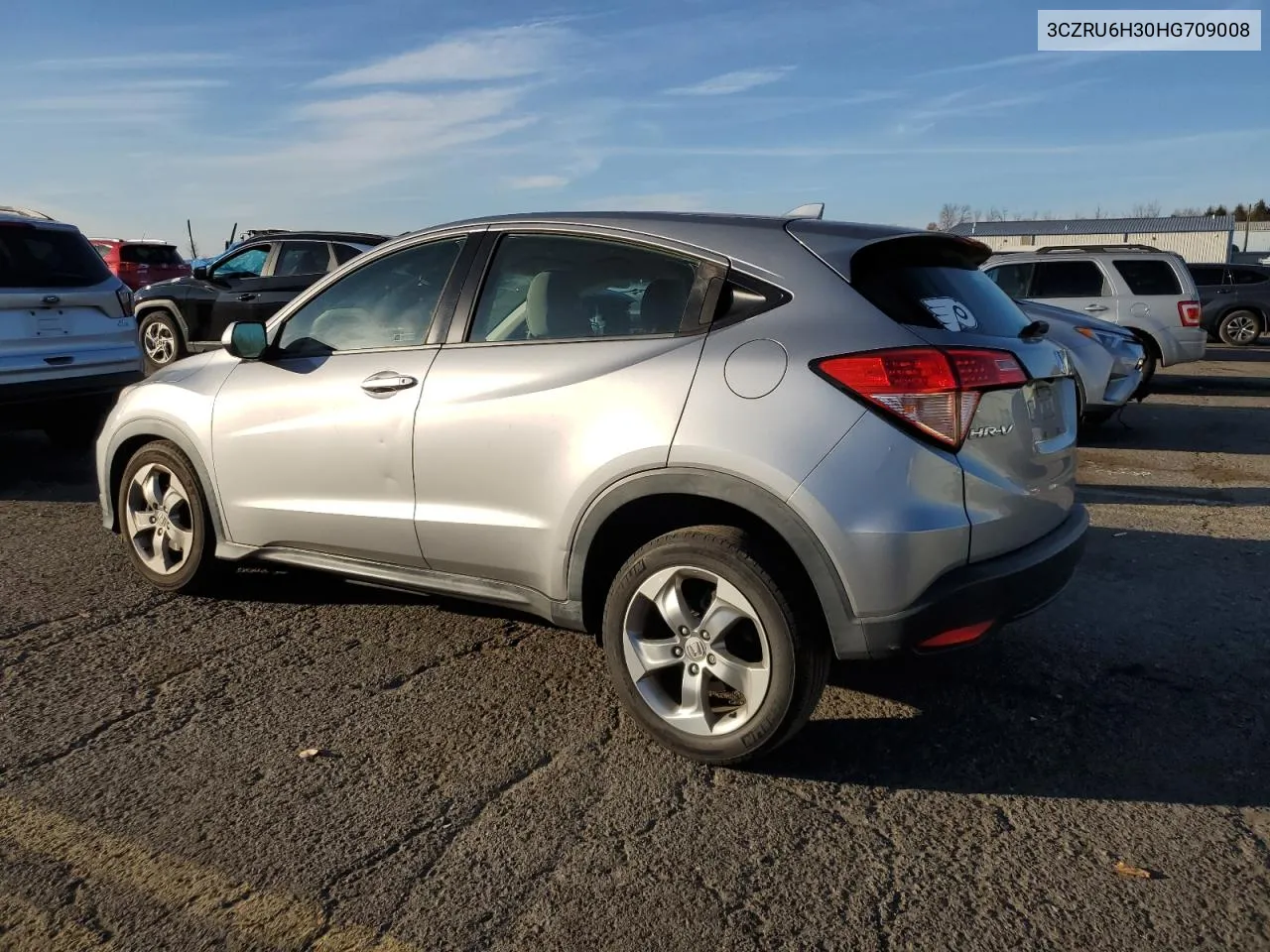 2017 Honda Hr-V Lx VIN: 3CZRU6H30HG709008 Lot: 80610514