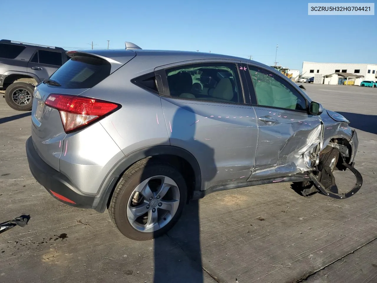 2017 Honda Hr-V Lx VIN: 3CZRU5H32HG704421 Lot: 81099884