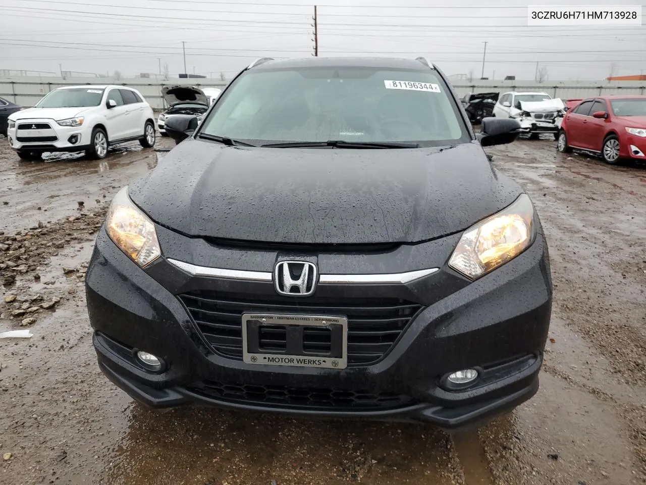 2017 Honda Hr-V Exl VIN: 3CZRU6H71HM713928 Lot: 81196344