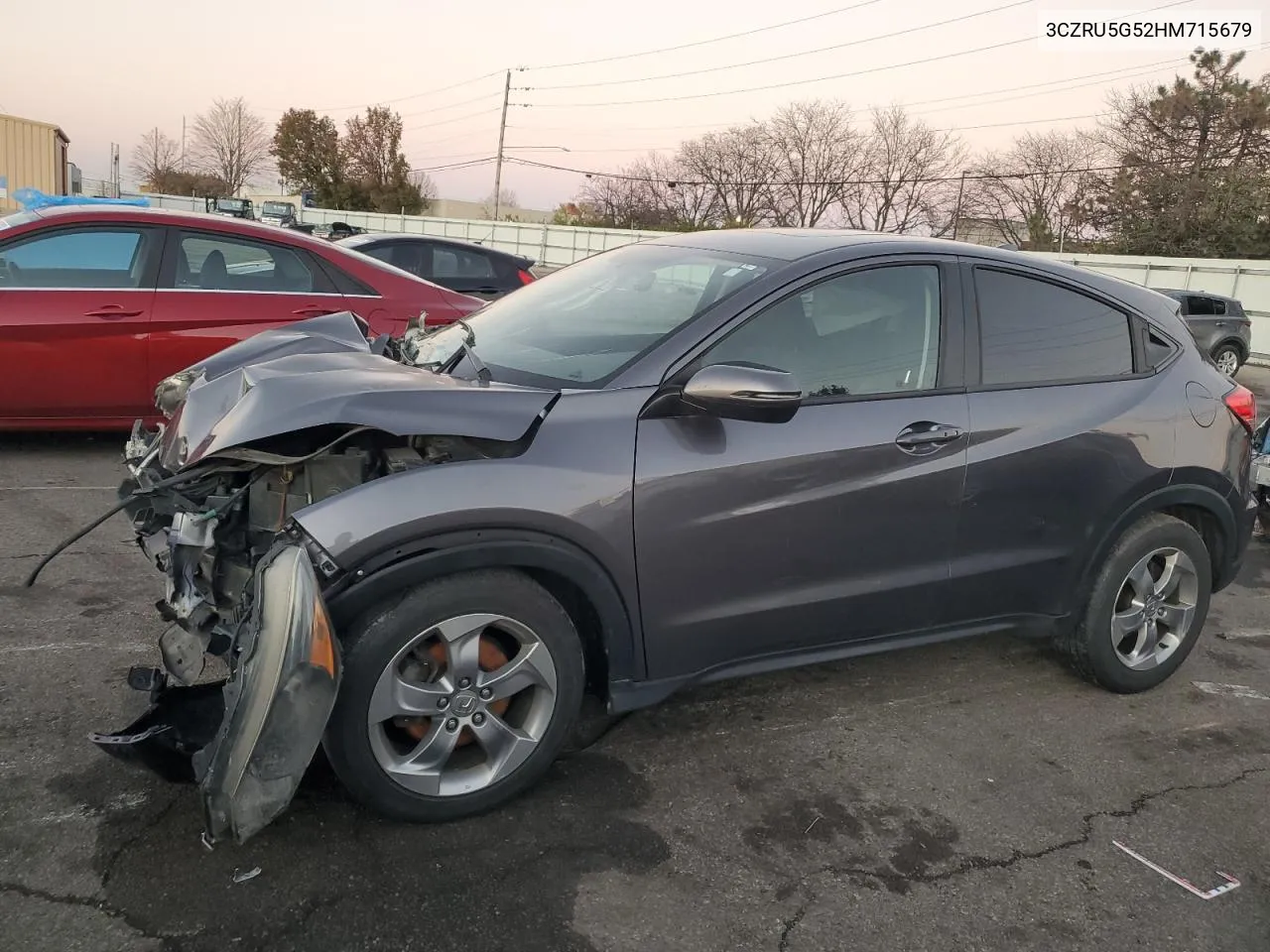 2017 Honda Hr-V Ex VIN: 3CZRU5G52HM715679 Lot: 81632184