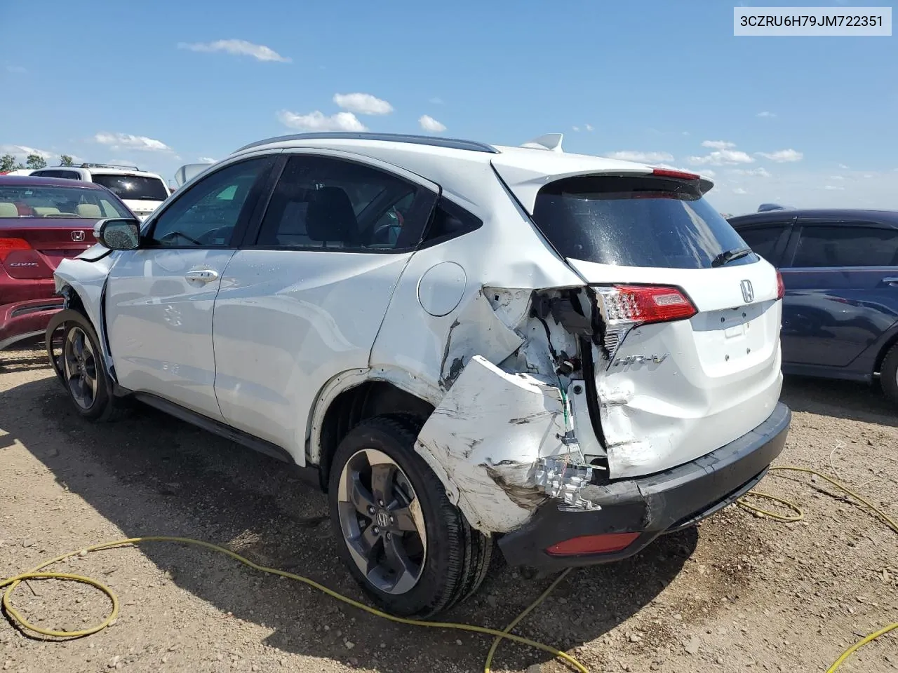 2018 Honda Hr-V Exl VIN: 3CZRU6H79JM722351 Lot: 55833234