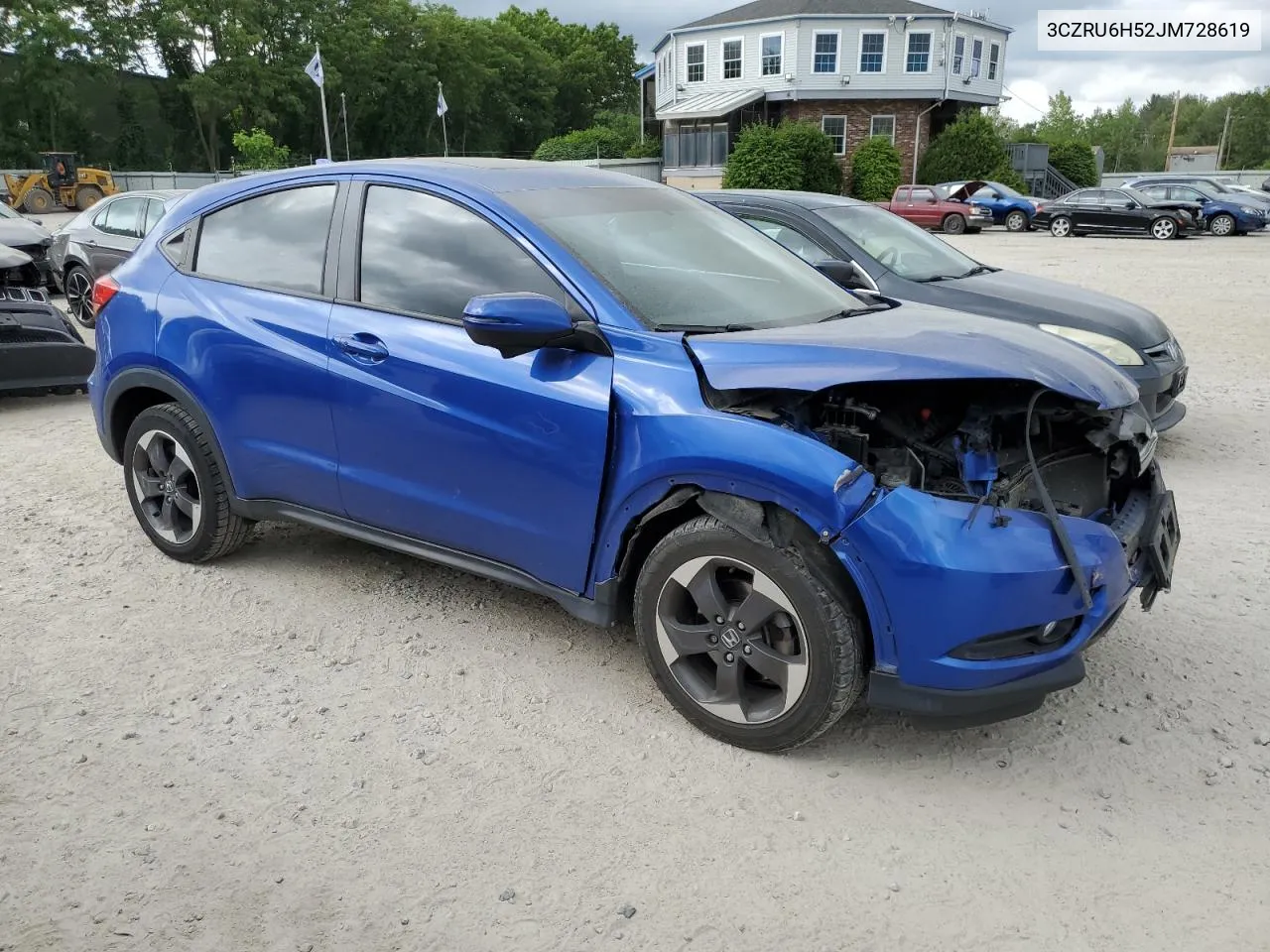 2018 Honda Hr-V Ex VIN: 3CZRU6H52JM728619 Lot: 58246714