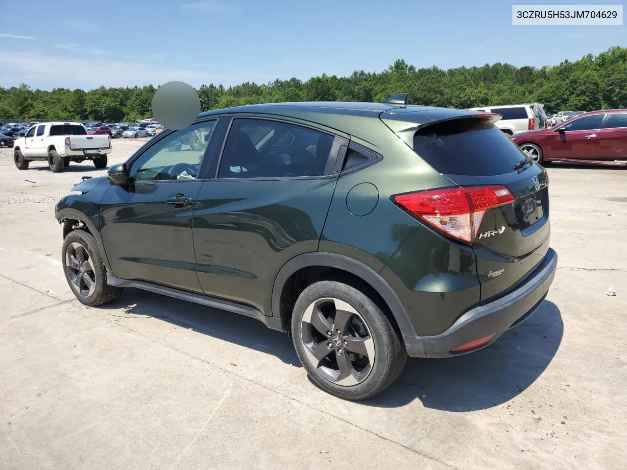 2018 Honda Hr-V Ex VIN: 3CZRU5H53JM704629 Lot: 58509854