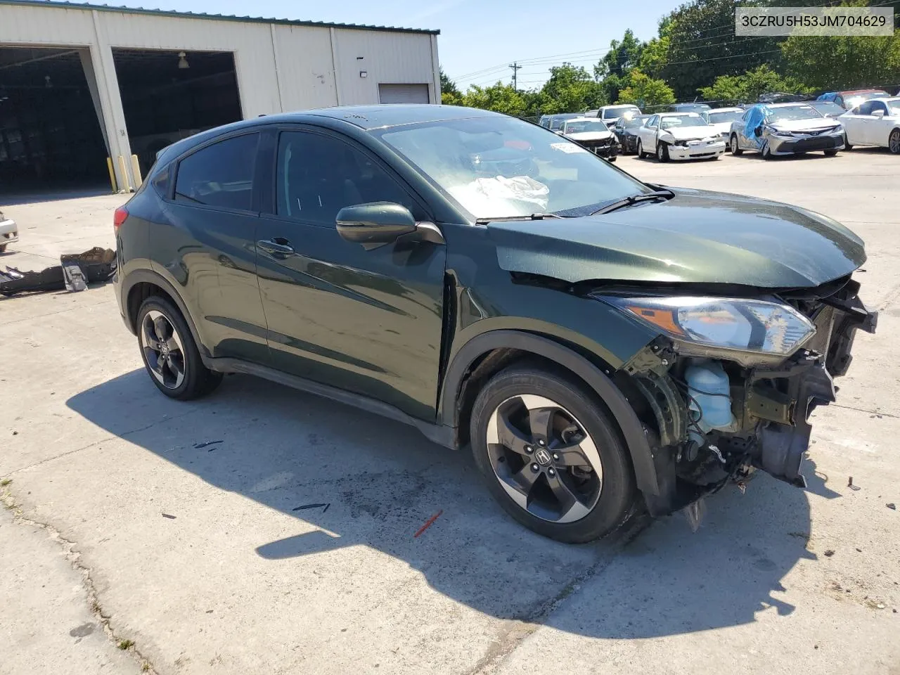 2018 Honda Hr-V Ex VIN: 3CZRU5H53JM704629 Lot: 58509854