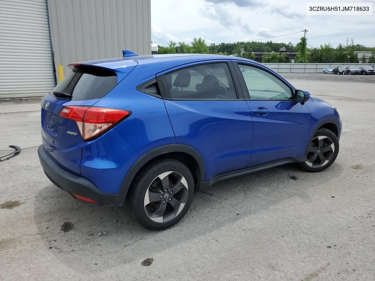 2018 Honda Hr-V Ex VIN: 3CZRU6H51JM718633 Lot: 60691524