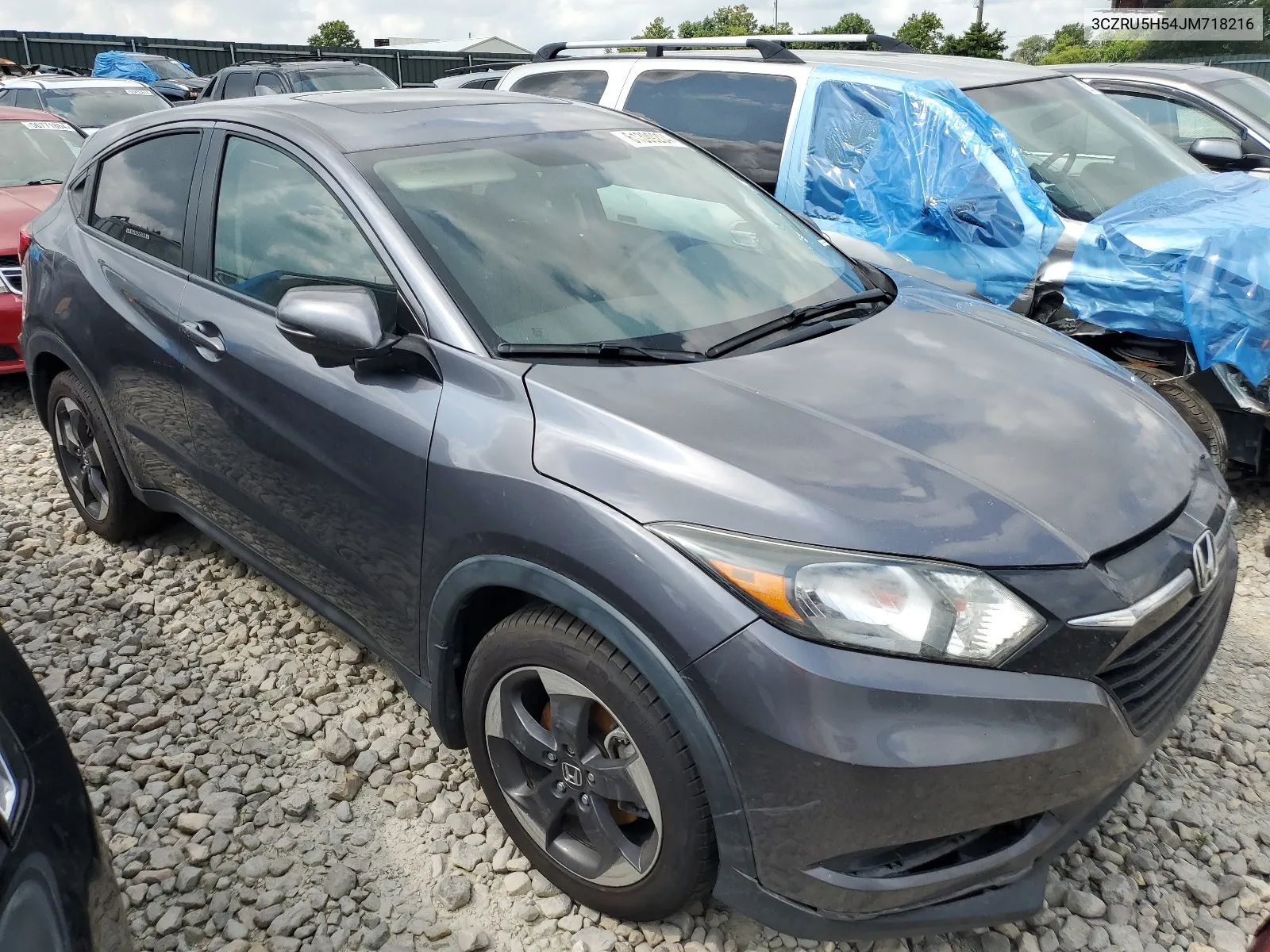 2018 Honda Hr-V Ex VIN: 3CZRU5H54JM718216 Lot: 61399204