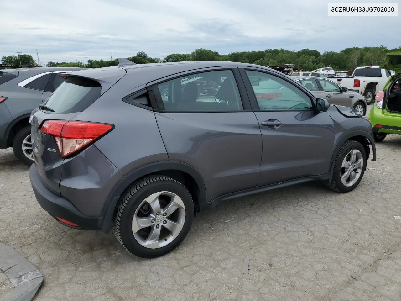 2018 Honda Hr-V Lx VIN: 3CZRU6H33JG702060 Lot: 61523014