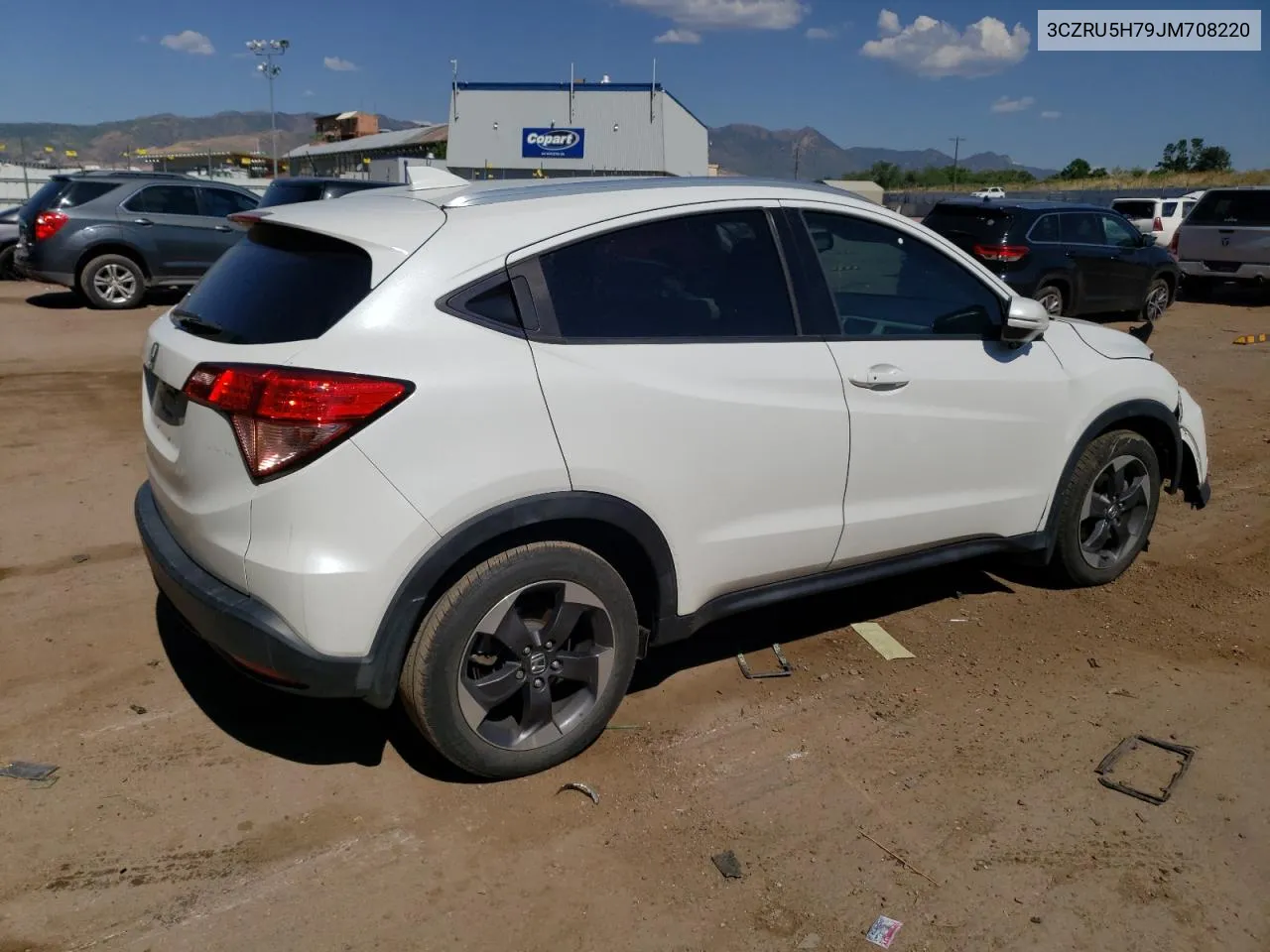 2018 Honda Hr-V Exl VIN: 3CZRU5H79JM708220 Lot: 61963614