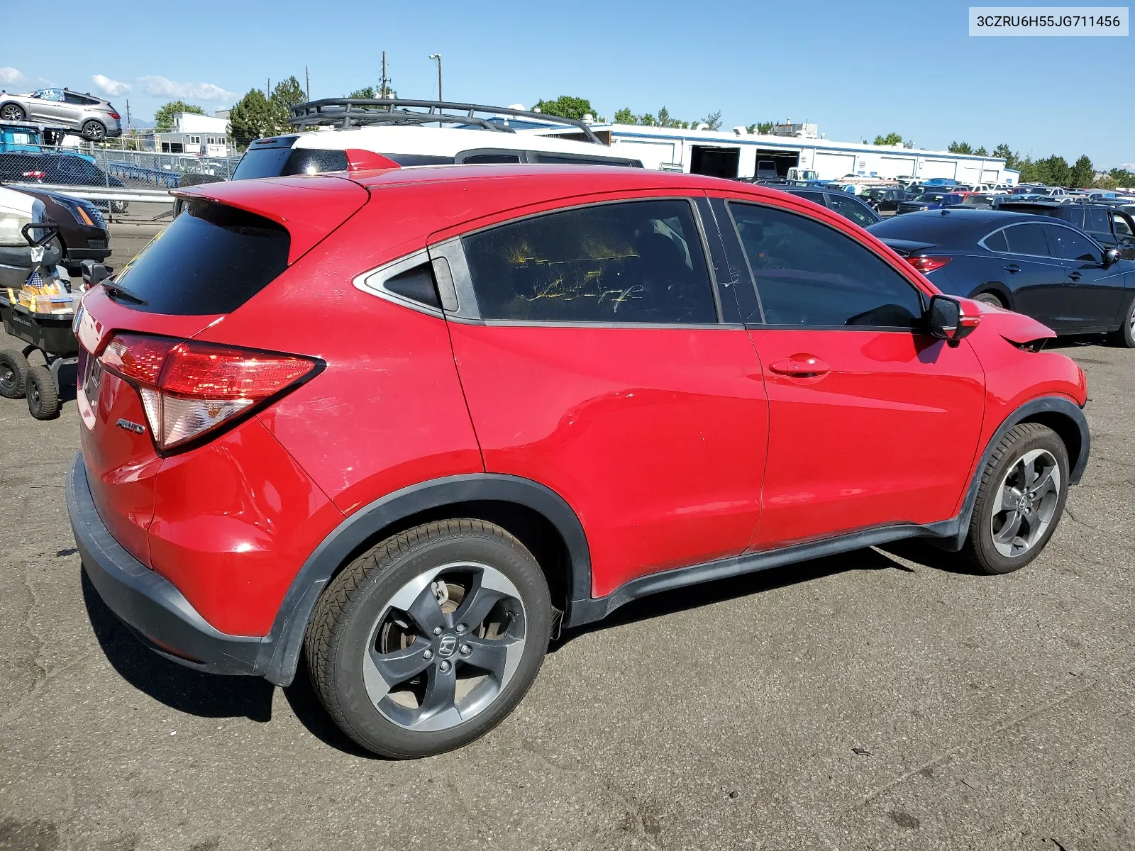 2018 Honda Hr-V Ex VIN: 3CZRU6H55JG711456 Lot: 62279954