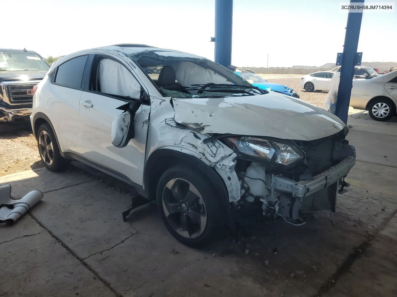 2018 Honda Hr-V Ex VIN: 3CZRU5H58JM714394 Lot: 62639964