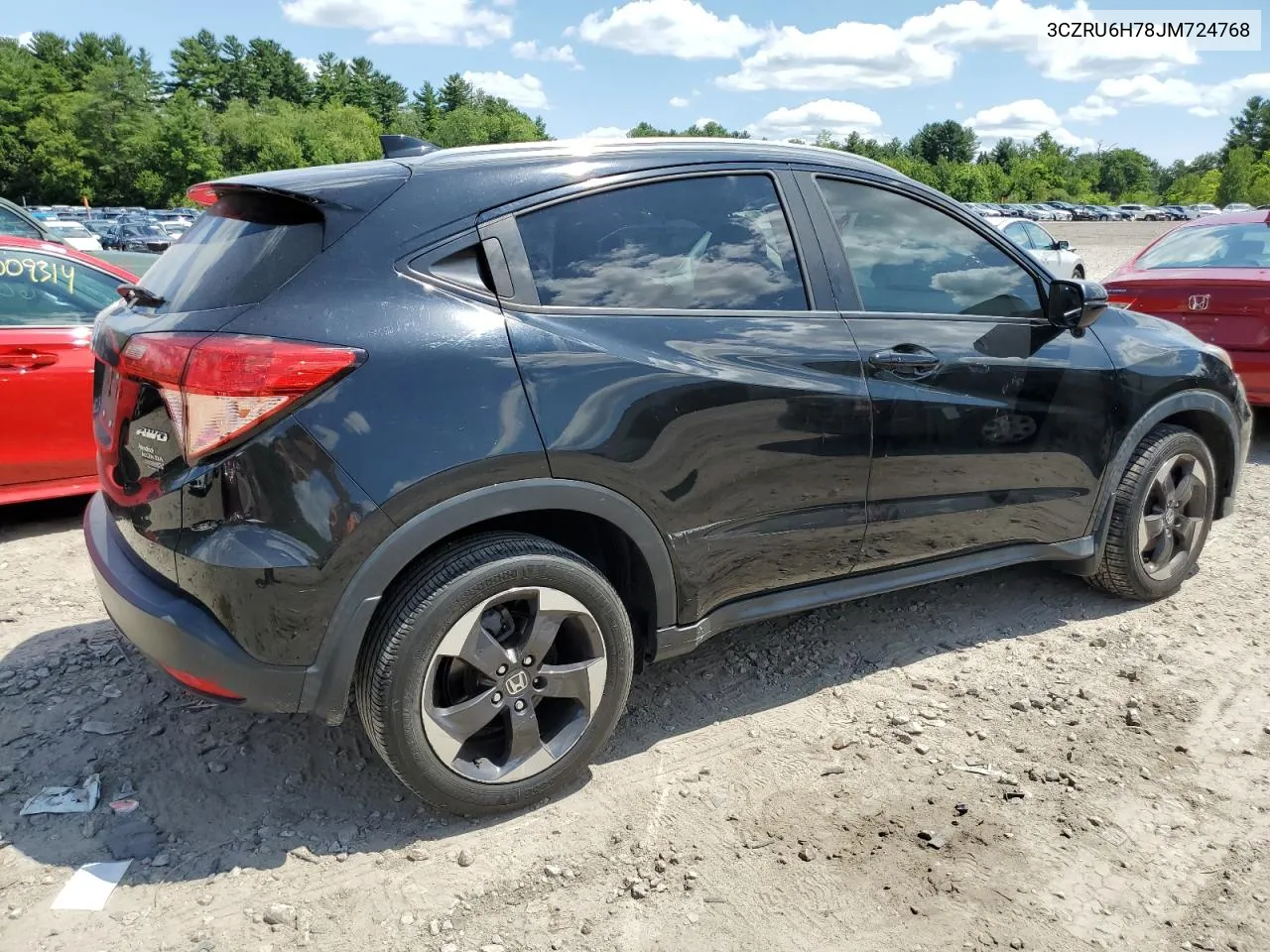 2018 Honda Hr-V Exl VIN: 3CZRU6H78JM724768 Lot: 62698084