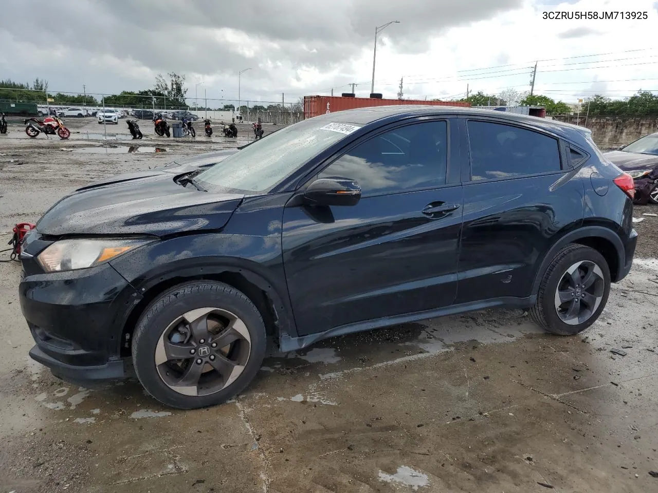 2018 Honda Hr-V Ex VIN: 3CZRU5H58JM713925 Lot: 62787494