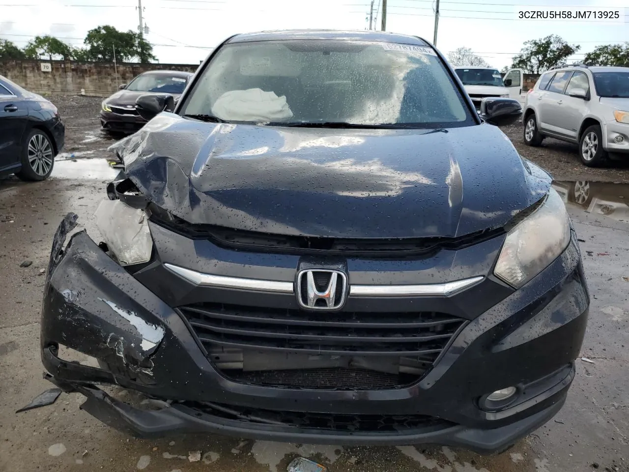 2018 Honda Hr-V Ex VIN: 3CZRU5H58JM713925 Lot: 62787494