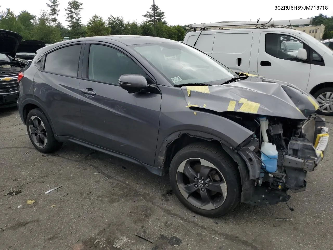 3CZRU6H59JM718718 2018 Honda Hr-V Ex