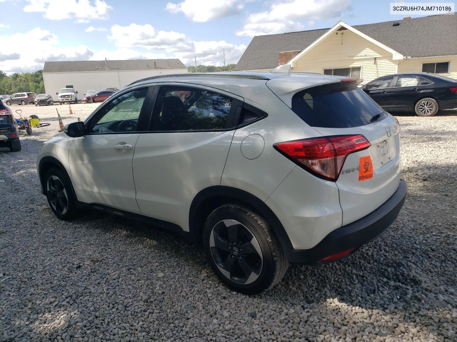 2018 Honda Hr-V Exl VIN: 3CZRU6H74JM710186 Lot: 63763804