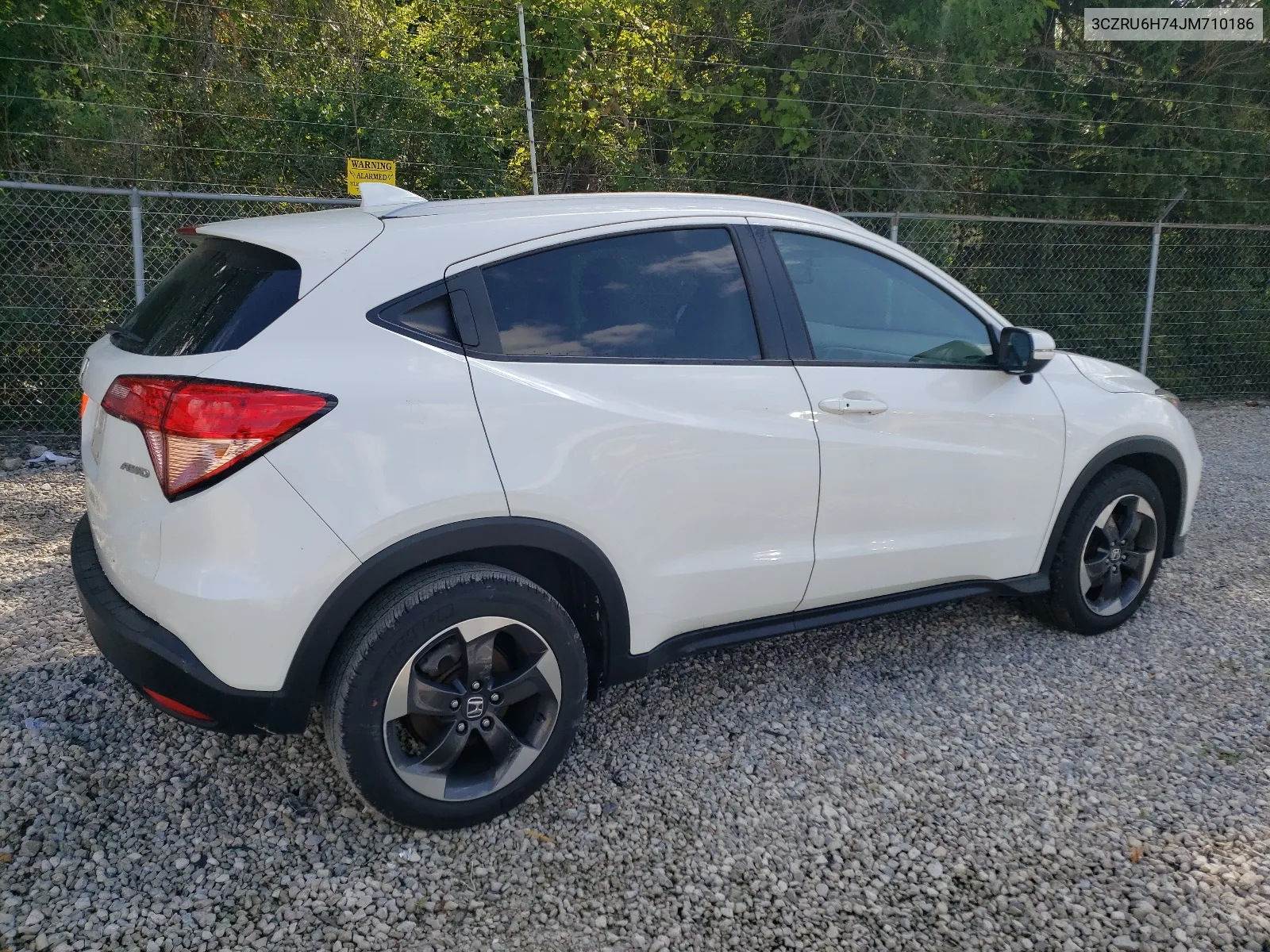 3CZRU6H74JM710186 2018 Honda Hr-V Exl