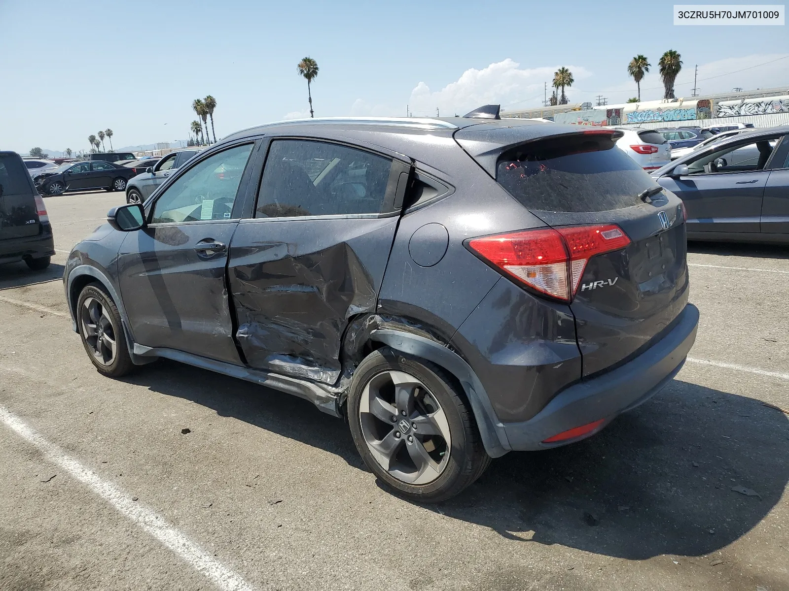 2018 Honda Hr-V Exl VIN: 3CZRU5H70JM701009 Lot: 64437594