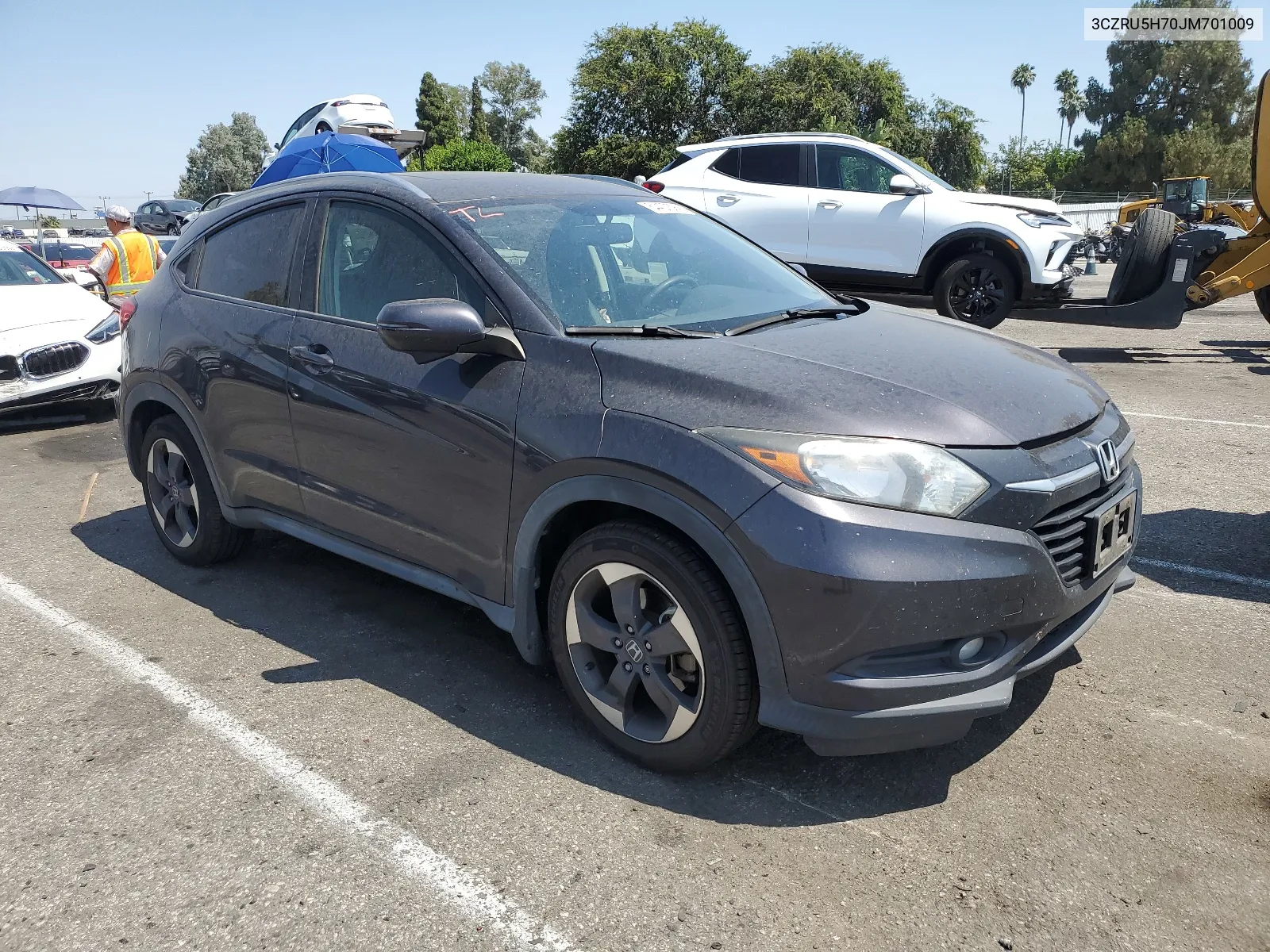 2018 Honda Hr-V Exl VIN: 3CZRU5H70JM701009 Lot: 64437594