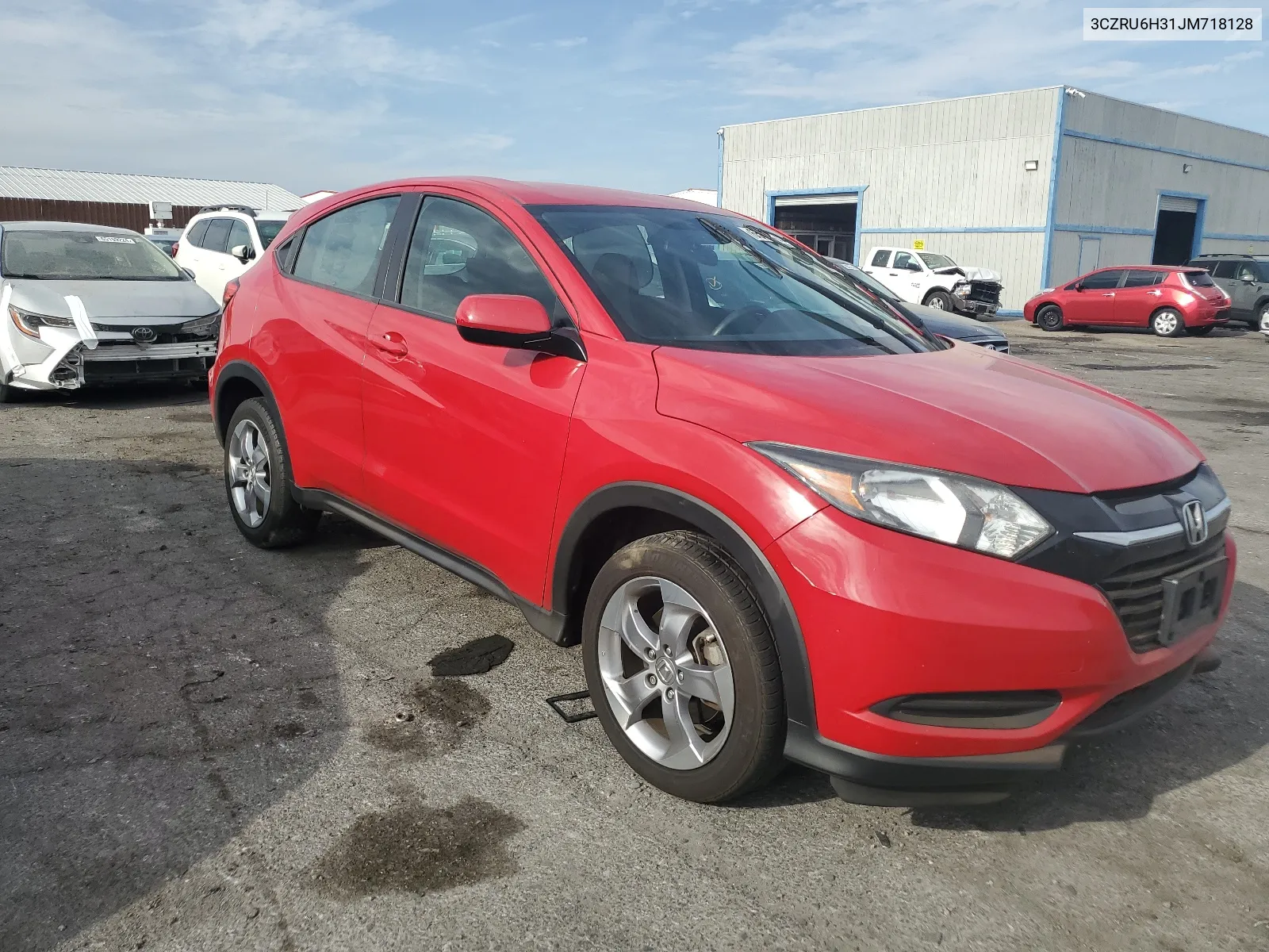 3CZRU6H31JM718128 2018 Honda Hr-V Lx