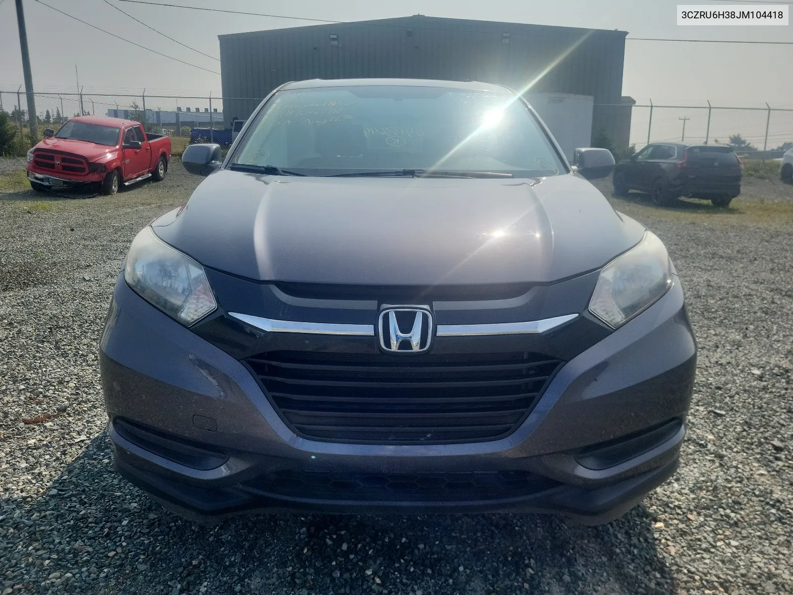 2018 Honda Hr-V Lx VIN: 3CZRU6H38JM104418 Lot: 65933644