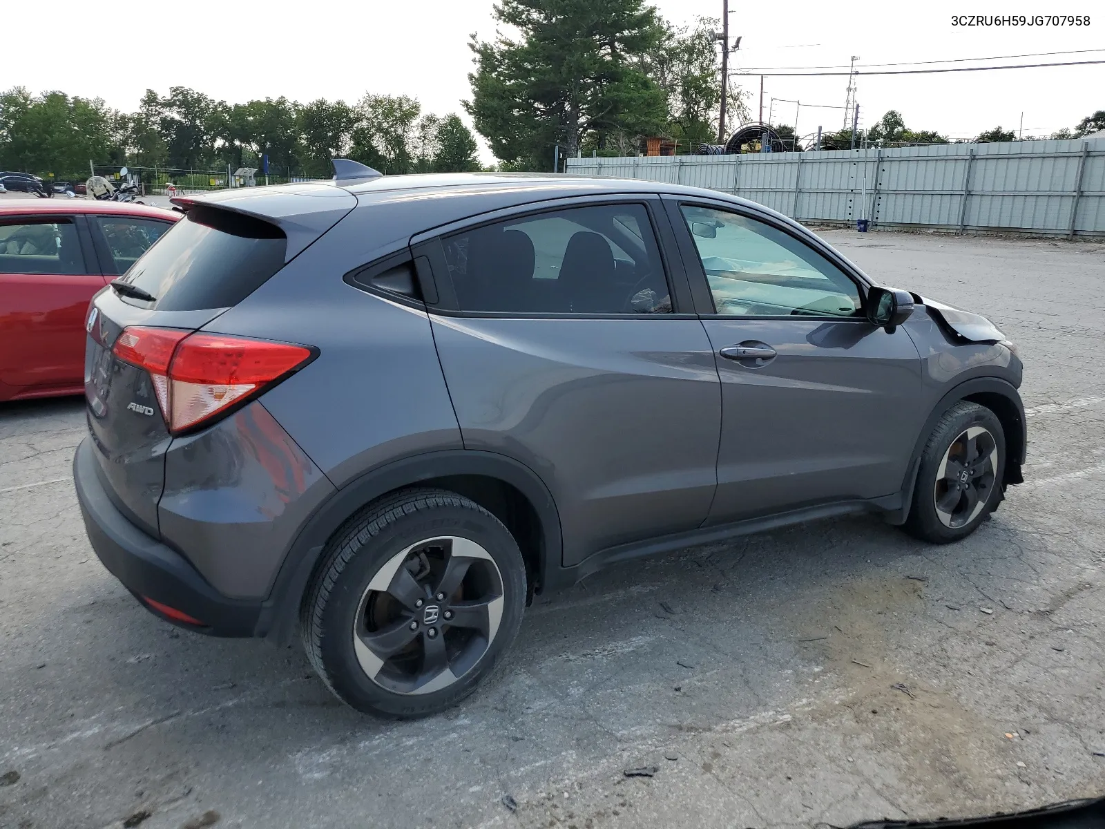 3CZRU6H59JG707958 2018 Honda Hr-V Ex