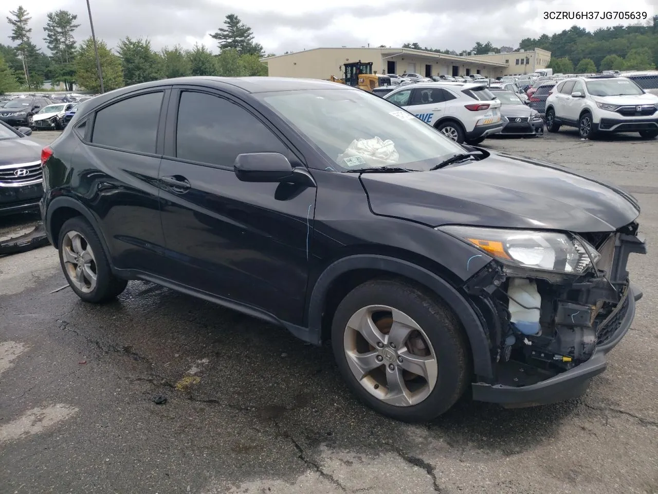 2018 Honda Hr-V Lx VIN: 3CZRU6H37JG705639 Lot: 66476174