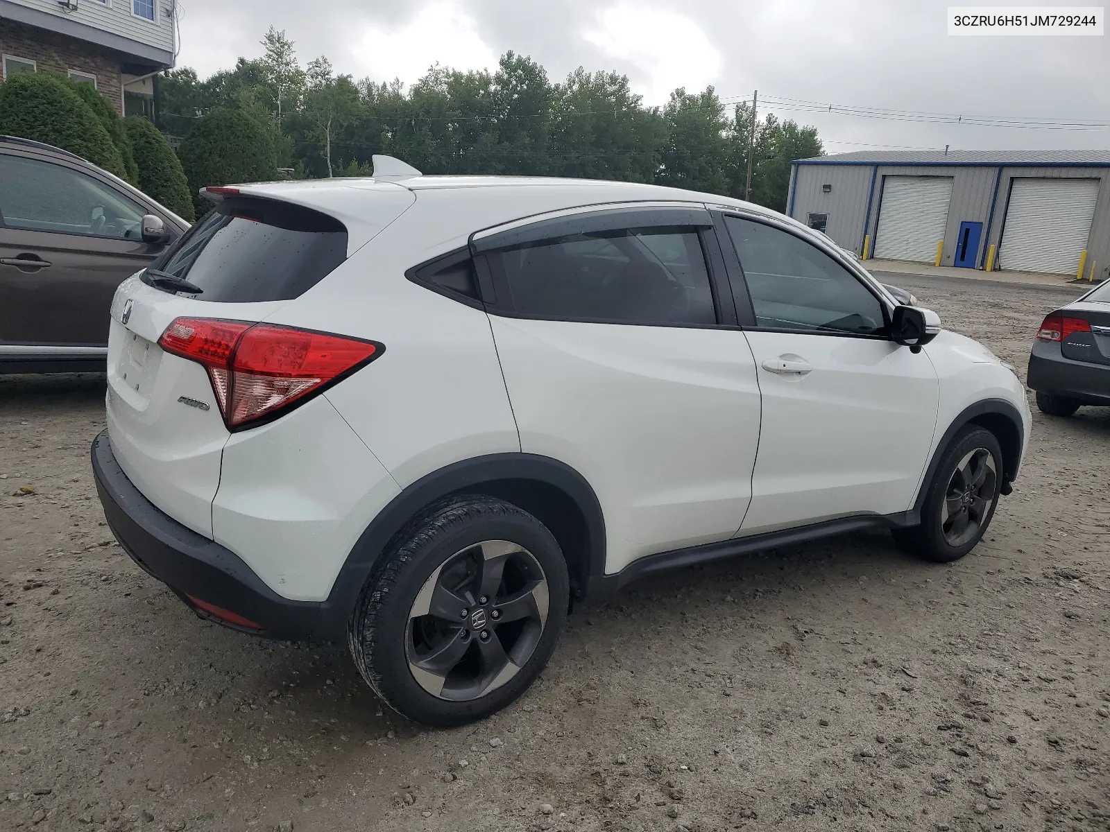 3CZRU6H51JM729244 2018 Honda Hr-V Ex