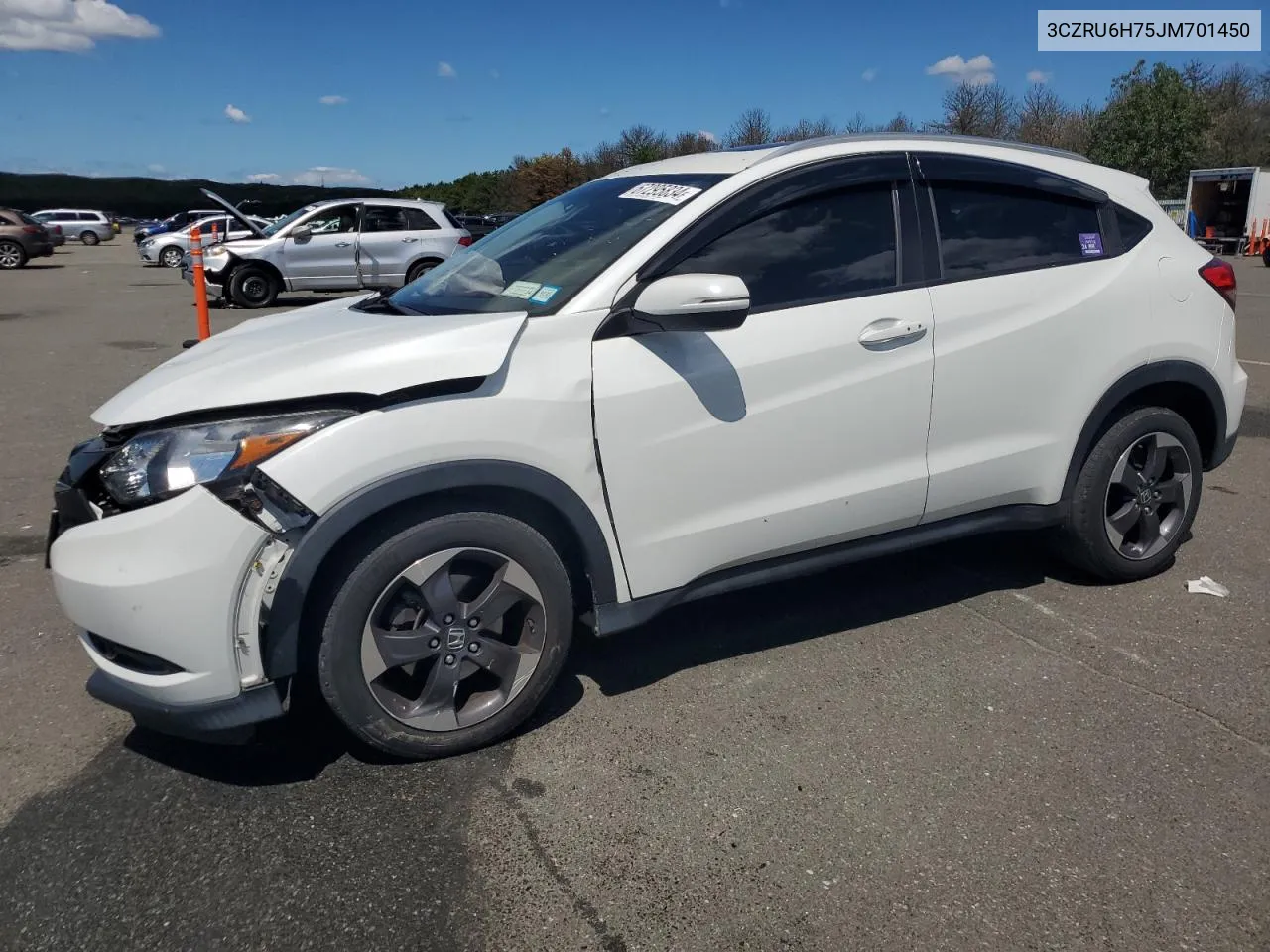 2018 Honda Hr-V Exl VIN: 3CZRU6H75JM701450 Lot: 67295834