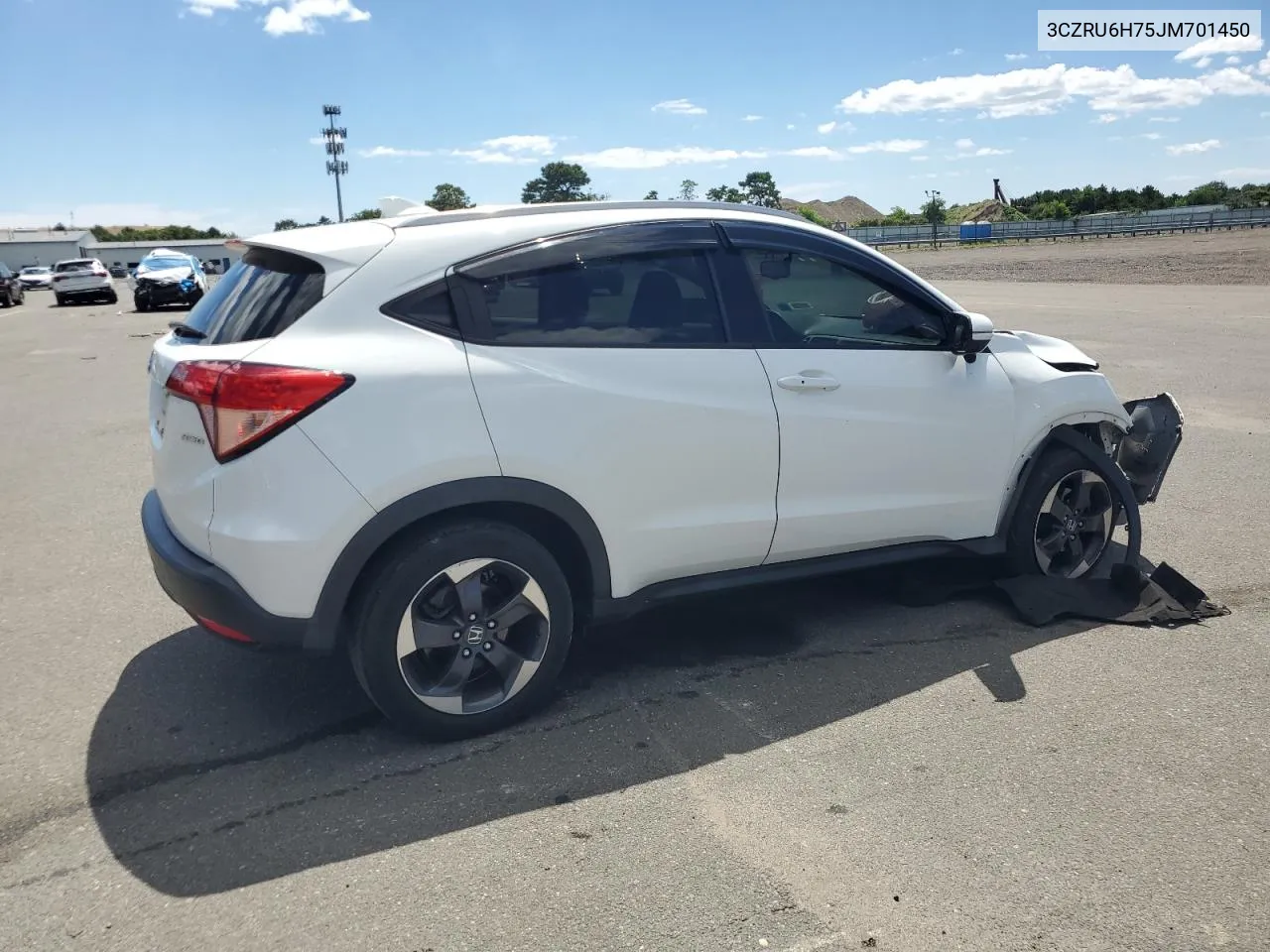 2018 Honda Hr-V Exl VIN: 3CZRU6H75JM701450 Lot: 67295834